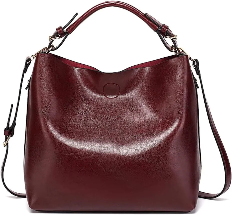 Women Handbags PU Leather Shoulder Bag Messenger Bag Top Handle Bag