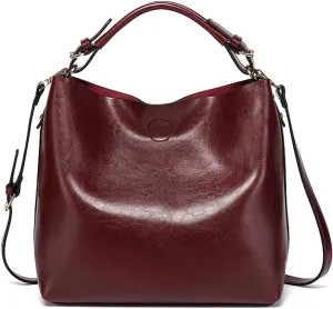 Women Handbags PU Leather Shoulder Bag Messenger Bag Top Handle Bag