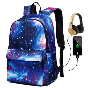Women School Backpacks USB Charging s Backpack School Bags for Teenagers Girlsn Bags
