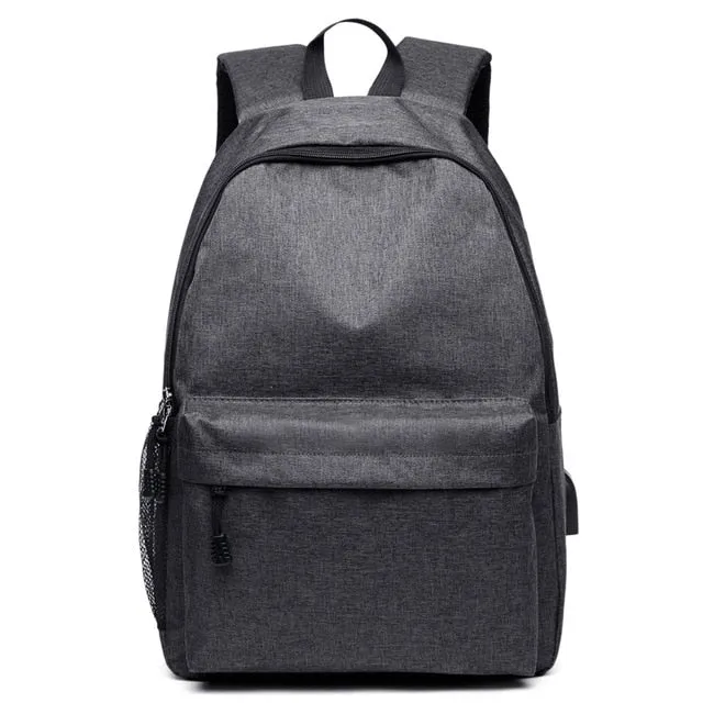 Women School Backpacks USB Charging s Backpack School Bags for Teenagers Girlsn Bags