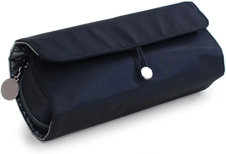Women's Cosmetic Brush Bag Travel Organizer Makeup Brushes Fold Tools Rolling Bags Waterproof Nylon Makeup Case