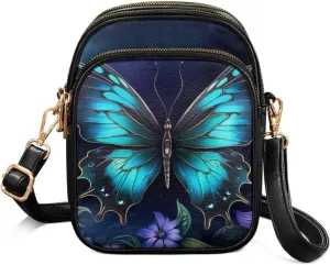 Womens Crossbody Bag Small Small Messenger Bag for Women Leather Satchel Handbags for Women