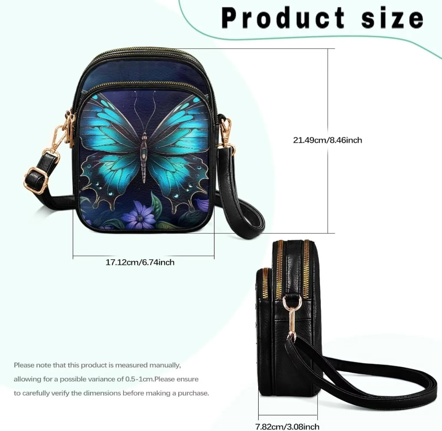 Womens Crossbody Bag Small Small Messenger Bag for Women Leather Satchel Handbags for Women