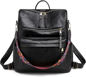 Women's Fashion Backpack Purse for Women Leather Multipurpose Design Ladies Shoulder Bag Travel bag Satchel Handbags