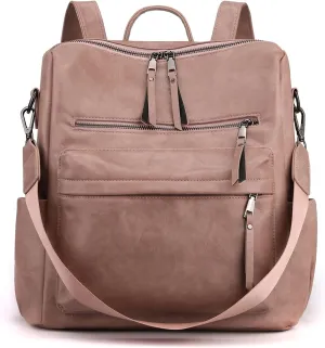 Women's Fashion Backpack Purse Multipurpose Design Convertible Satchel Handbags Shoulder Bag Travel bag