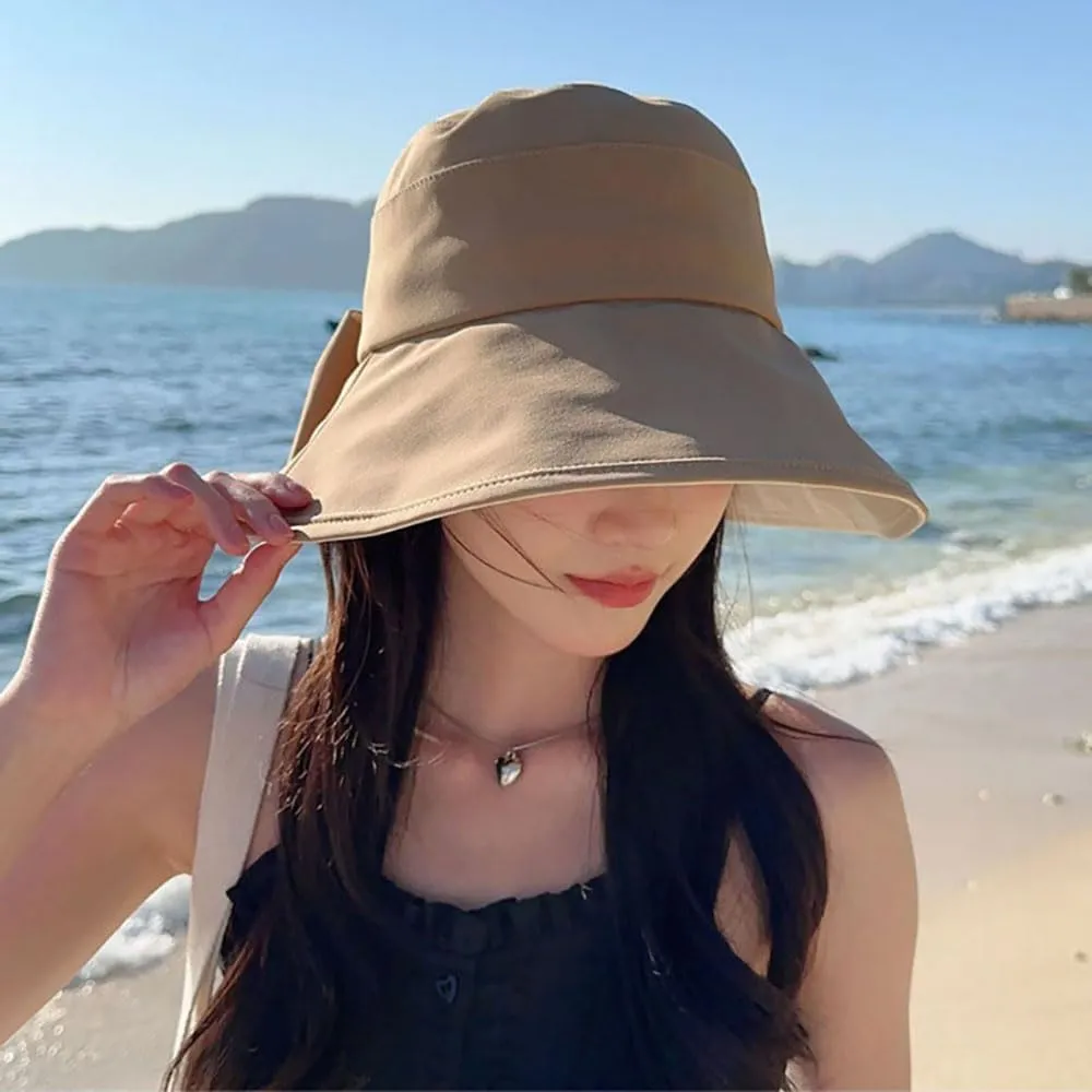 Womens Sun Hats Summer UPF 50  Large Brim Foldable Beach Sun Hat