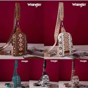 Wrangler Aztec Waist Sling Bag
