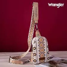 Wrangler Aztec Waist Sling Bag