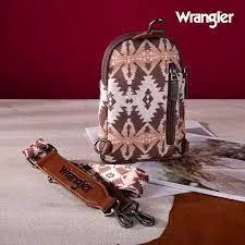 Wrangler Aztec Waist Sling Bag