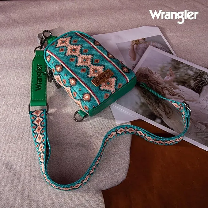 Wrangler Aztec Waist Sling Bag