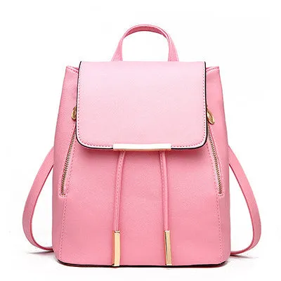 Yahzu PU leather backpack