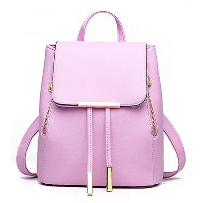 Yahzu PU leather backpack
