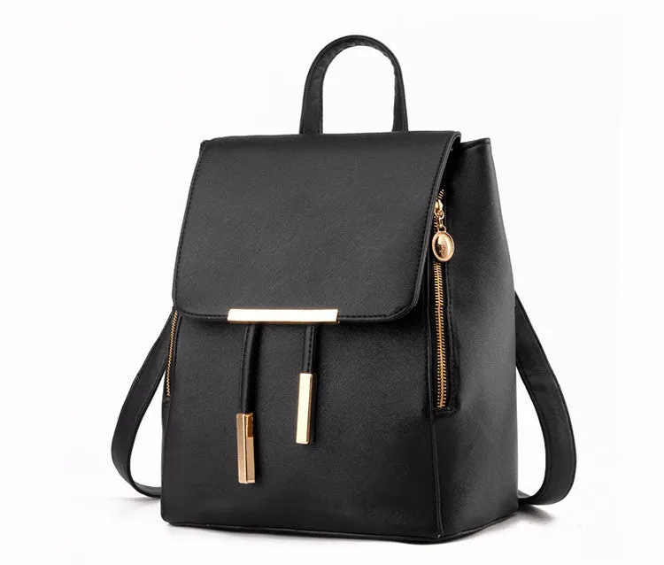 Yahzu PU leather backpack