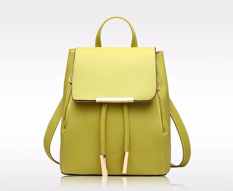 Yahzu PU leather backpack
