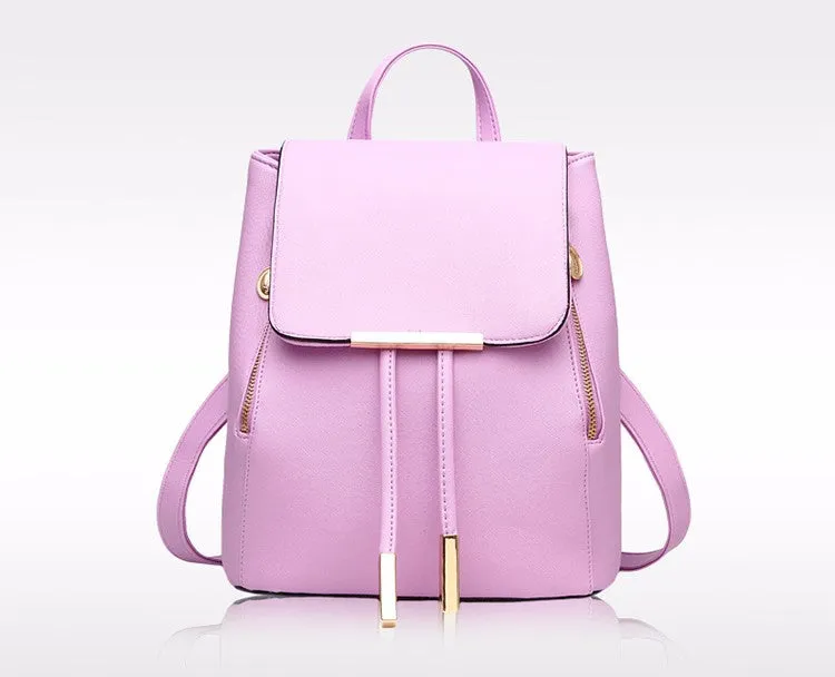 Yahzu PU leather backpack