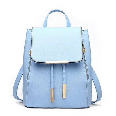 Yahzu PU leather backpack
