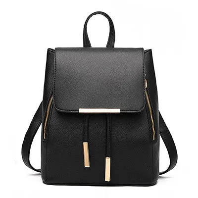 Yahzu PU leather backpack