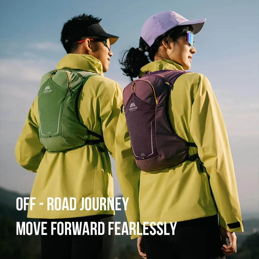 YOUGLE 8L Ultra-Lightweight Running Backpack with 1.5L Hydration Bladder, Breathable Mesh for Marathon, Hiking & Outdoor Sports