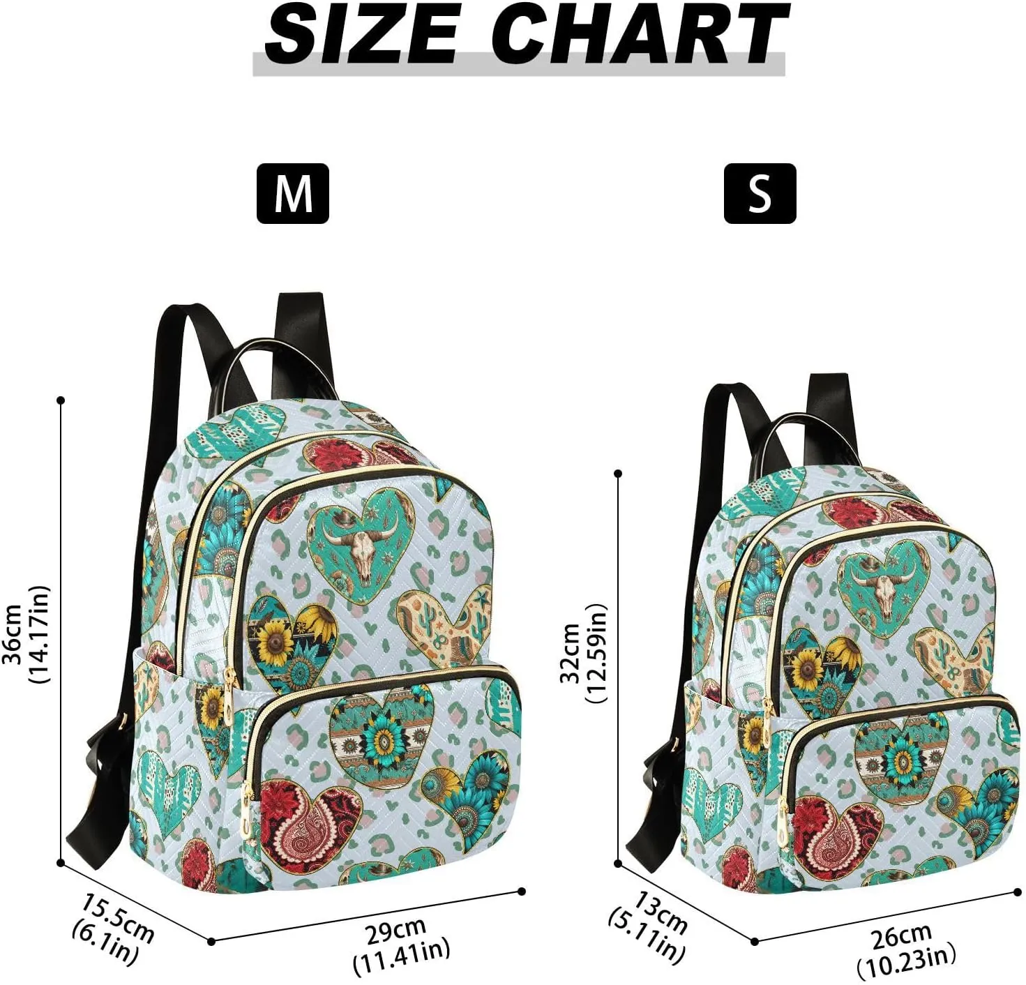 ZAZYXTJ Western Aztec Leopard Print Backpack Purse for Women Quilted Mini Fashion Backpacks Lightweight Travel Casual Backpack